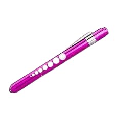 MySouq-Store 1Pcs Camping Light Work Inspection Pocket Clip Flashlight Torch Pen LED Pen Light Penlight Torch (Random Color)