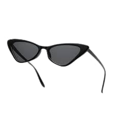 MySouq-Store Men's Fashion Women's Luxury Cat Eye Sunglasses Triangle Vintage Design UV400 Sun Glasses Unisex Classic Small Outdoor Goggle Shades (New Edition)