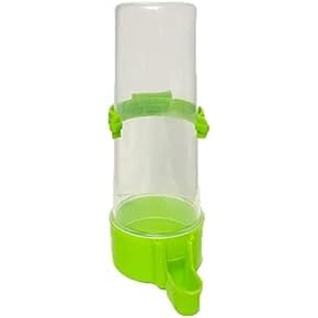 Sky Automatic Bird Waterer - Plastic Bird Waterer for Birds, Canaries and Parrots - Easy to Install and Clean Design