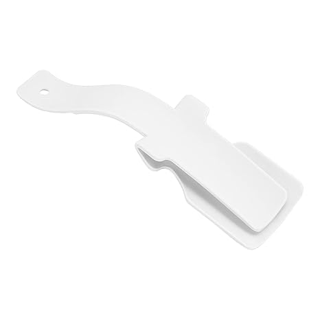 Shoe Horn, Stainless Steel ShoeHorn 6.7 x 2in Inches Lazy Shoe Helper Portable Long Shoe horns for Men, Women(white)