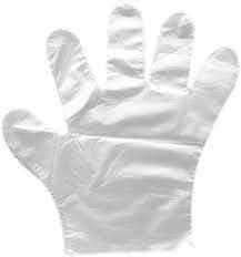 "High Quality Clear Plastic Gloves - Special Offer: Bouquet of 100 Bags" - Generic