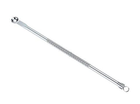 Stainless Blackhead Comedone Facial Acne Cleaner Double Ends Stainless Steel Pimple Blackhead Remover Acne Extractor Remover Tool Safety Tool_ with one years guarantee of satisfaction and quality