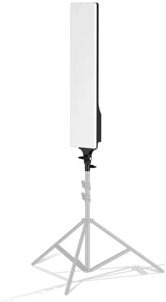 KM Technology Ring Light RL100 White Light Soft Ring Light (RL-100) LED Rectangular Light Panel with Remote Control | With Stand 2 Meters, Camera, YouTube, Game Streaming, Social Media TikTok