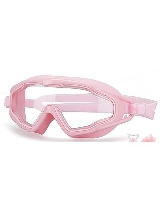 Next Store Kids Pink Swim Goggles, Leak Proof, Anti-Fog, Clear Vision, UV Protection, Comfortable and Safe for Training and Pool Play