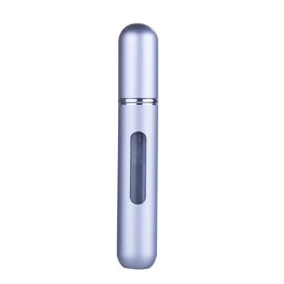 Next Store Refillable Perfume Bottle with Stylish Design, Compact Design, Perfect for Travel and Everyday Use, Portable, Lightweight, Touch of Style and Functionality (Light Blue)