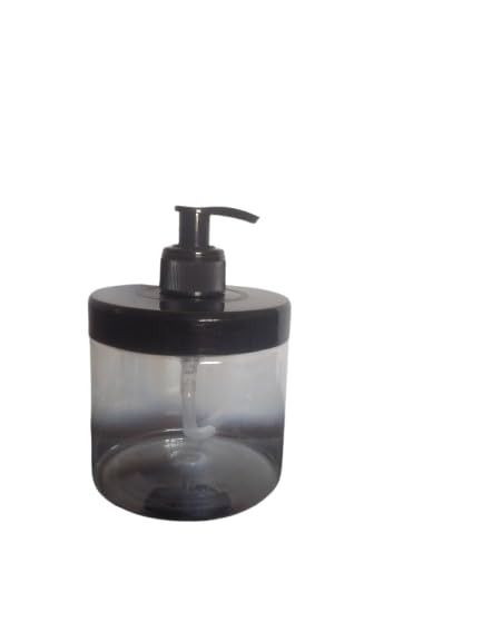 Pump Bottle Empty Plastic Refillable Shampoo Conditioner Lotion Liquid Soap Dispenser for Hand Wash Shower Gel and More 500g