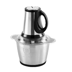 Food Processor Grinder Powerful Performance Meat Chopper Vegetable Fruit Chopper Elegant Design Durable Quality for Daily Kitchen Use C