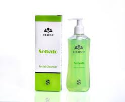 ELONE sebalo Facial Cleanser with Tea Tree Oil, Aloe Vera, Hyaluronic Acid, Vitamin E, Glycerin, 200ml