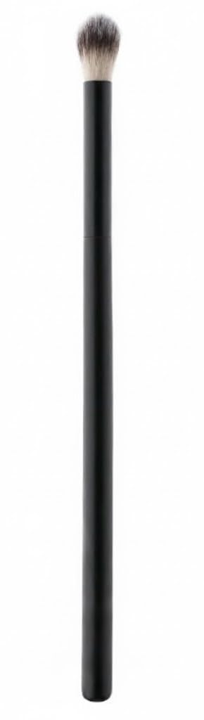 1Piece Eyebrow Brush & Eyeshadow Makeup Brush Set With Soft Synthetic Hairs & Real Wood Handle for Eyeshadow, Eyebrow, Eyeliner, Blending- BLACK