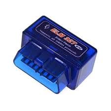 DIY-Kit ELM ELM327 obd2 Bluetooth Error Reader for Cars - Blue V1.5 OBD2 ELM327 Bluetooth Interface Auto Car Scanner OBD II