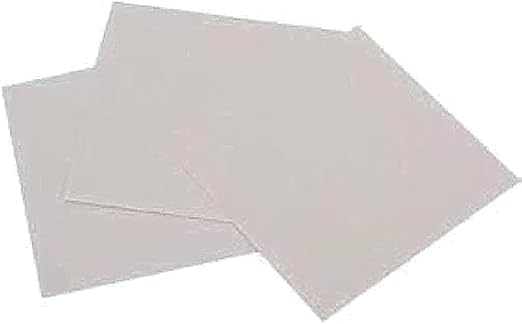 Microwave Mica Paper Compatible with All Microwave Models, Mica Thermal Plates Sheets, 12cm x 12cm, 1pc