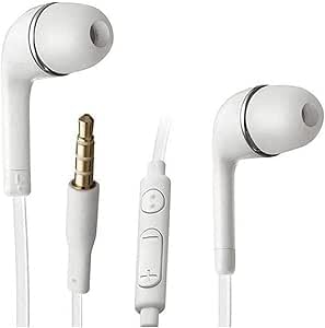 3.5mm Wired Earbuds with Microphone and Volume Control for Samsung Galaxy Headphones, HD Sound Headphones with Built-in Mic, Enhanced Listening Experience and Clear Calls, In-Ear Headphones