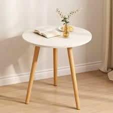 End/Side Light side/corner Table - wooden - Modern Furniture (White Top) 40 * 40 * 40 CM