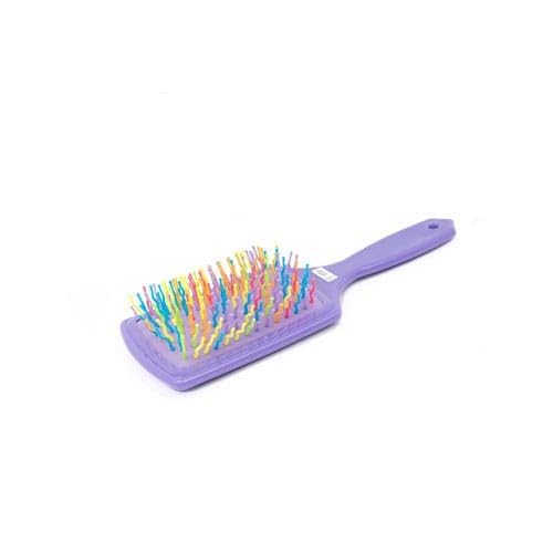 GOGO Wet Brush Pro Hair Detangler Brush, Turquoise, Flexible Bristles, Professional Styling Tool-M-5 (Purple)