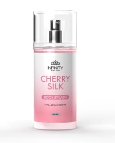 Infinity Clinic Pharma Body Splash, Cherry Silk Fragrance, Refreshing Body Mist, 150ml Daily Use Body Spray