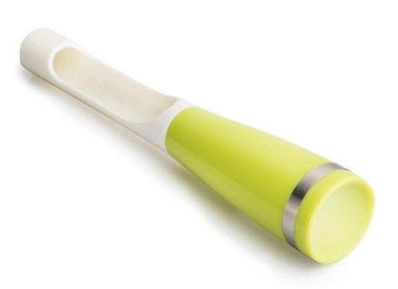 Apple Corer - Durable Green Fruit Core Remover for Apples Pears and Bell Peppers, Ergonomic Kitchen Gadget for Fast Slicing and Coring, Easy Grip Handle for Safe and Efficient Food Preparation