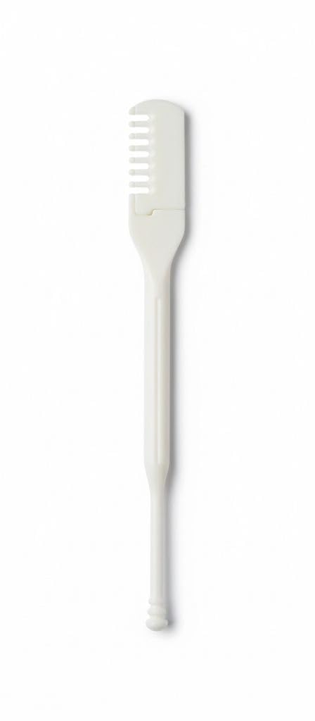 BloomLab Manual Nose Trimmer (Pack of 3) – Safe & Painless Nose Hair Remover with stainless steel blade for Unisex Grooming | Portable Nose & Ear Hair Care Tool