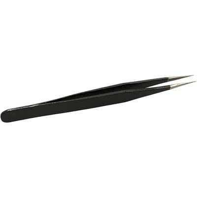 Tweezer Stainless 4.75 Inch Anti Static Fine Point Made in Taiwan
