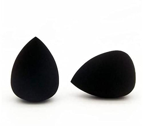 Black 2PCS Makeup Puff Water Drop Soft Beauty Sponge Foundation Blender Blending Puff Powder Smooth Beauty Cosmetic Tool Kits setco2824