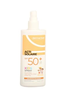 DERMACTIVE Acti-Solaire Kids Spray SPF50+ – 125ml | High Sun Protection, Water-Resistant, Gentle Formula for Sensitive Skin