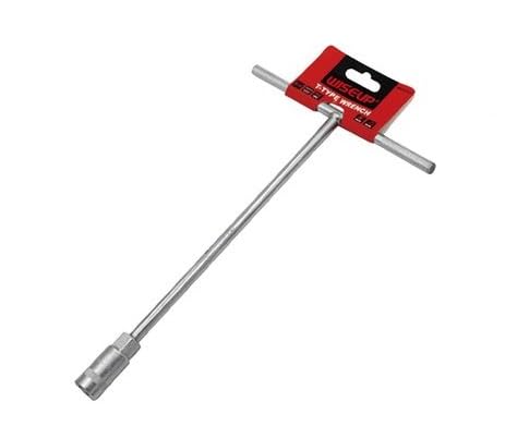 WISEUP T Long Handle Socket Wrench for Nuts 8mm Deep Pull