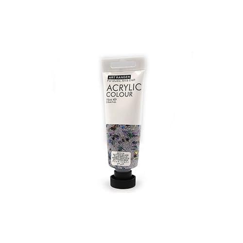 Art Rangers Acrylic Color Paint Tube 75 ml, Silver