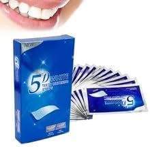 Teeth Whitening Strips Oral Health Care Teeth Whitening Strips 5D Teeth Whitening Strips Effective No Harmful Substances Suitable for Home Use 5D Teeth Whitening Gel Strips for Teeth Veneer