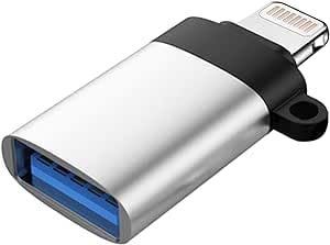 For Lightning Male to USB 3.0 Female Adapter OTG Cable for iPhone 13/14/12/11/XS 8/7 USB Camera Hub Adapter USB f Flash Drive, Mouse, Keyboard, MIDI Plus Max for iPad Air Pro Mini (Multi)