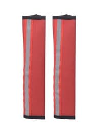 Car Accessories (2 Pcs Red Car Seat Belt Protector Cover)