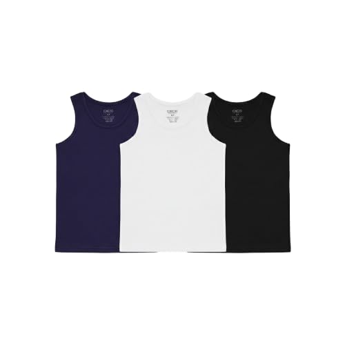 Dice Boys Lycra Tank Top pack of 3 Set of undershirts (pack of 1)