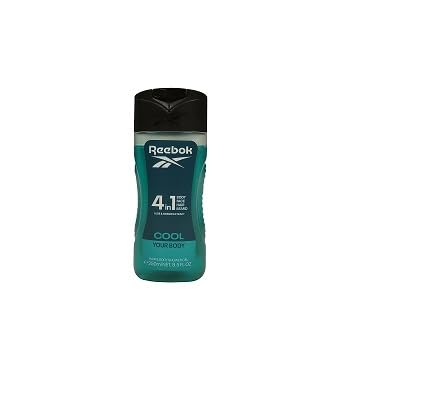 Reebok Cool Your Body 4-in-1 Hair and Body Shower Gel for Men 250 ml