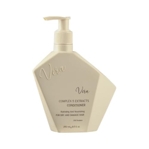 Complex - 5 Extract Conditioner Hydrating and nourishing for dry & damaged hair (Vera Pro) - 250ml بلسم بالقوة الخماسية مرطب ومغذي للشعر الجاف والتالف (فيرا برو) - 250 مل