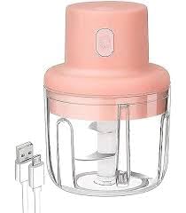 Multifunctional Charging Cup Vegetable Fruit Garlic Ginger Chopper Mini Household Food Processor 250ml k