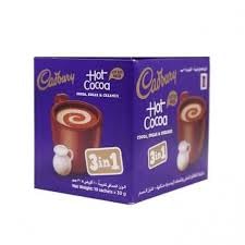 Cadbury 3x1 Hot Cocoa Sachet - 30g - 10 Packs