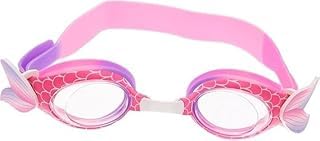 SMART FIT ® Premium Swimming Goggles Kids Funny Fish Design Goggles Cheerful Colors Unisex Vibrant Colors Suitable for Boys and Girls Kids Fish Shape Goggles