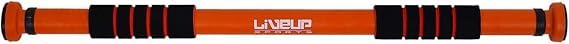 Pull Up Door Bar Suitable For Training And Exercise, Orange, 63-69cm
