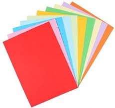 Paco Paper A4 80g Print Size - 100 Sheets High Quality - Multicolor