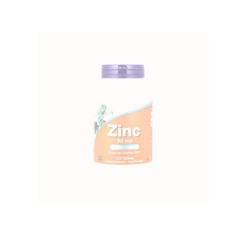 Premium Vital, Zinc, 50 mg, Zinc Gluconate, From 403 mg, 250 tablets, with Practical Pill Box, Laboratory Tested, Gluten Free, Soy Free, Vegetarian