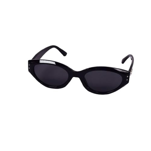 sg698 Elegant Black Cat-Eye Sunglasses, UV Protection