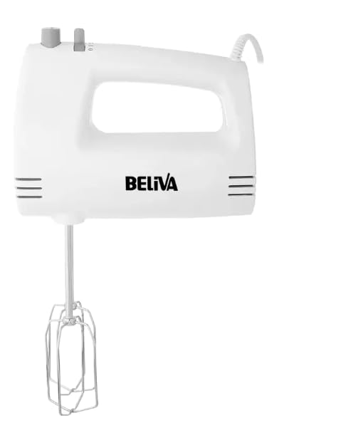 SML-375 Egg Beater – Electric Hand Mixer 250W 5 Speed Adjustment, Compact Design, White