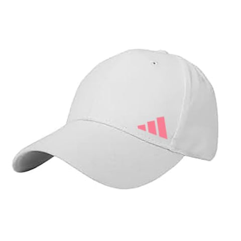 CAP (White) Logo Pink for men and women with sun protection.sports cap with distinctive shapes (D)