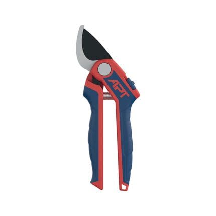 Garden Pruning Shears, Ergonomic Handle, Blue and Red, Professional Gardening Tool