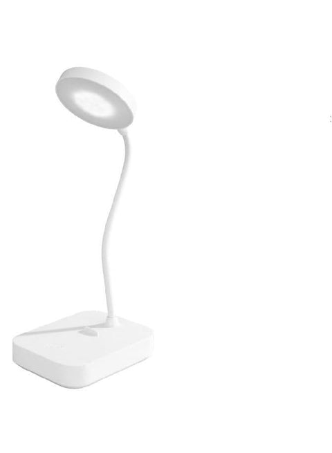 2 In 1 Adjustable Rechargeable LED Desk Lamp 180° Rotatable Eye-Caring Desk Lamp LED for Home Office Workbench With Mobile Holder