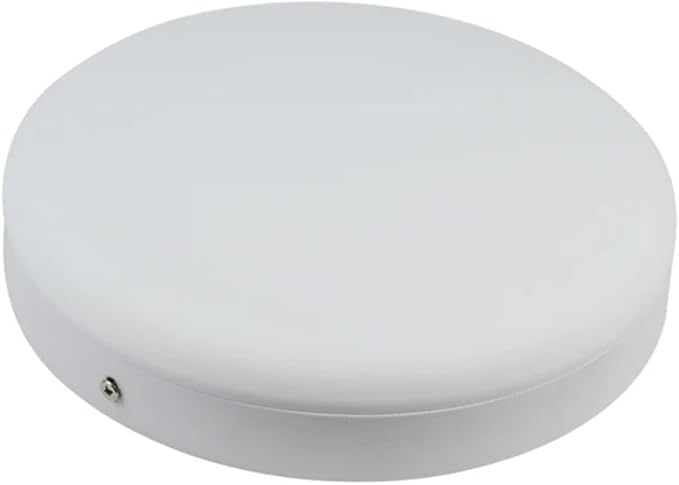 LED Ceiling Light 40W White Light 6500K - Plastic 23cm Mounting Diameter - Outdoor (White)