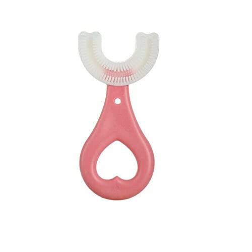 Baby Tuhth Brash U Shaped Toothbrush With Silicone Bristles Massage Toddler Toothbrush, 360° All-round Oral Cleaning Tooth Brush U-shaped Training Toothbrushes For Kids Childrens Multicolor