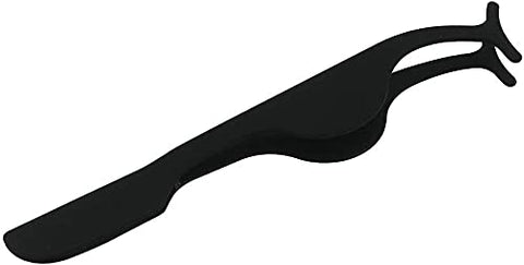 Alis AL-052 False Eyelashes Extension Tweezers Nipper for Lashes Application and Removal (Black)