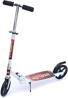 TRUE FIT®- Kids And Adults - Jumbo - Height-Adjustable Foldable Kick Scooter Anti-Skid Wear Resistant Wheel