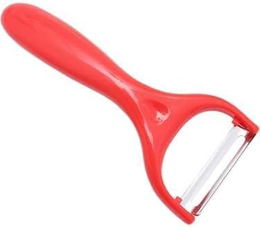 2 in 1 Stainless Steel Vegetable Grater & Grater – Quick Peeling & Chopping – Rust Resistant Steel - Multi Shape (Multi Color Peeler)