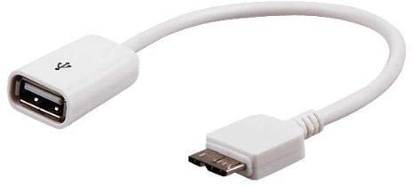 USB 3.0 OTG Host Adapter Cable for Samsung Galaxy Note 3 & Galaxy S5