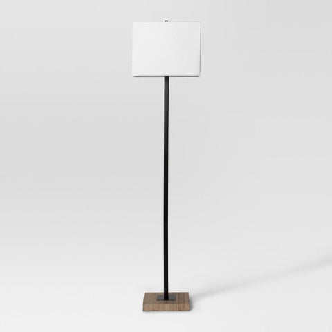Y-Lights Floor Lamp - 28x28x160, Black&Brown&White